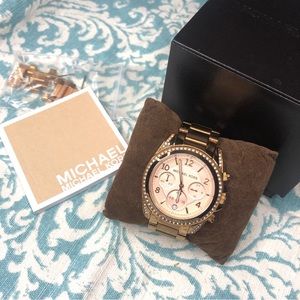 Michael Kors Rose Gold Watch